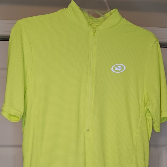 #130 3/$18 - Performance Yellow Bike jersey Size Medium - Picture 4 of 6